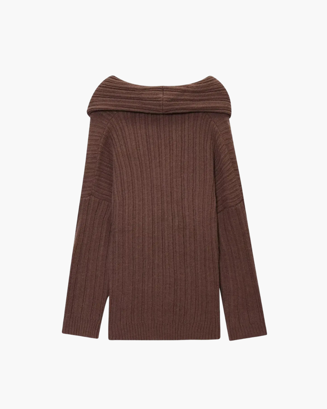 One-Shoulder Gebreide Trui met Losse Pasvorm voor Dames