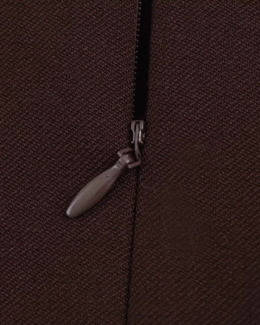 Elegante Bruine Blazer en Rok Set met Hoge Taille en Knoopsluiting voor Dames