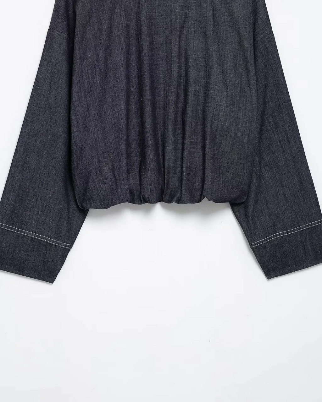 Denim Set met Bomberjack en Rok in Ballonstijl voor Dames