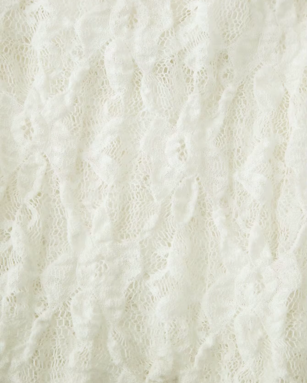 V-hals Blouse met Kant en Lange Mouwen voor Dames