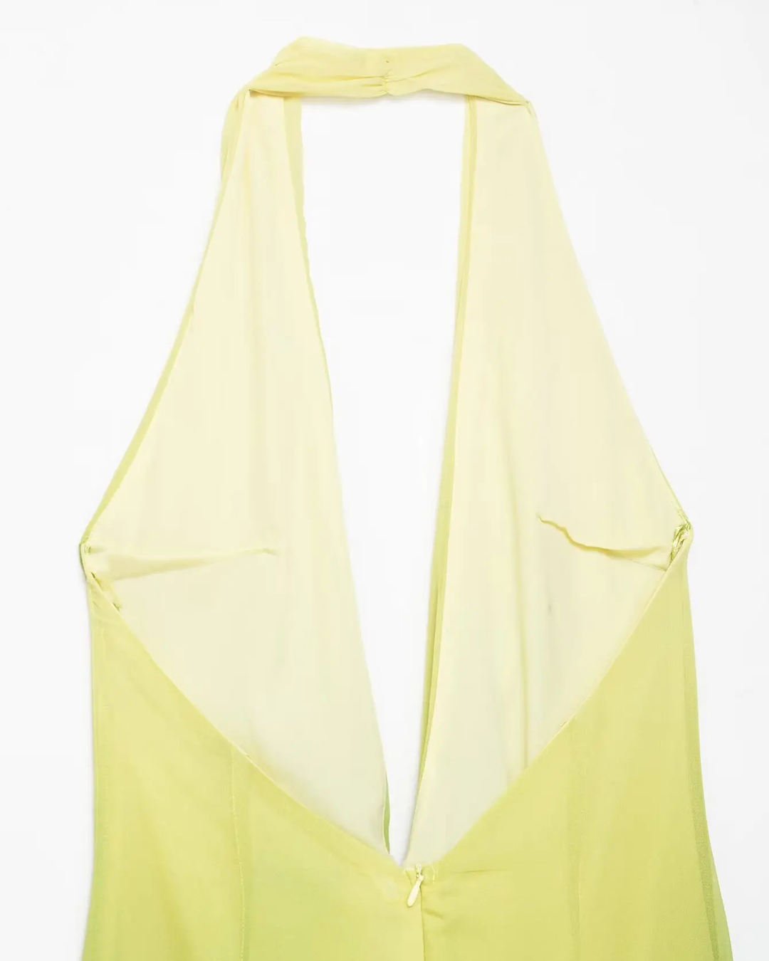 Zomerse Lange Jurk met Hangende Hals en Knoopdetails voor Dames