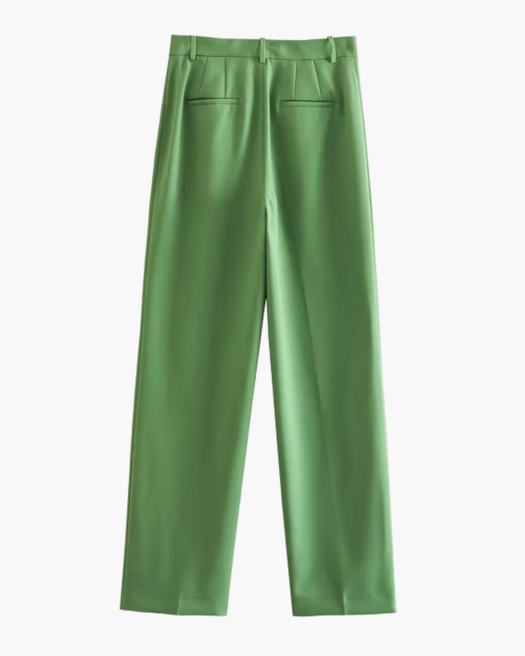 Lente Groene Zomer Blazer en Broek Set voor Dames