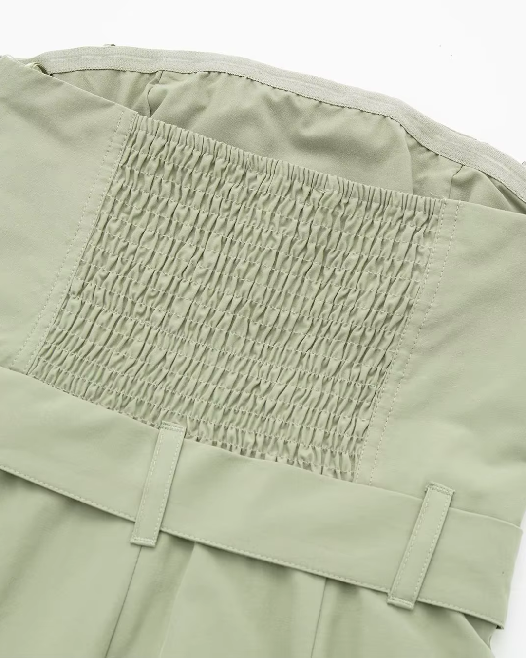Mouwloze Cargo Jumpsuit met Riem en Zakken voor Dames