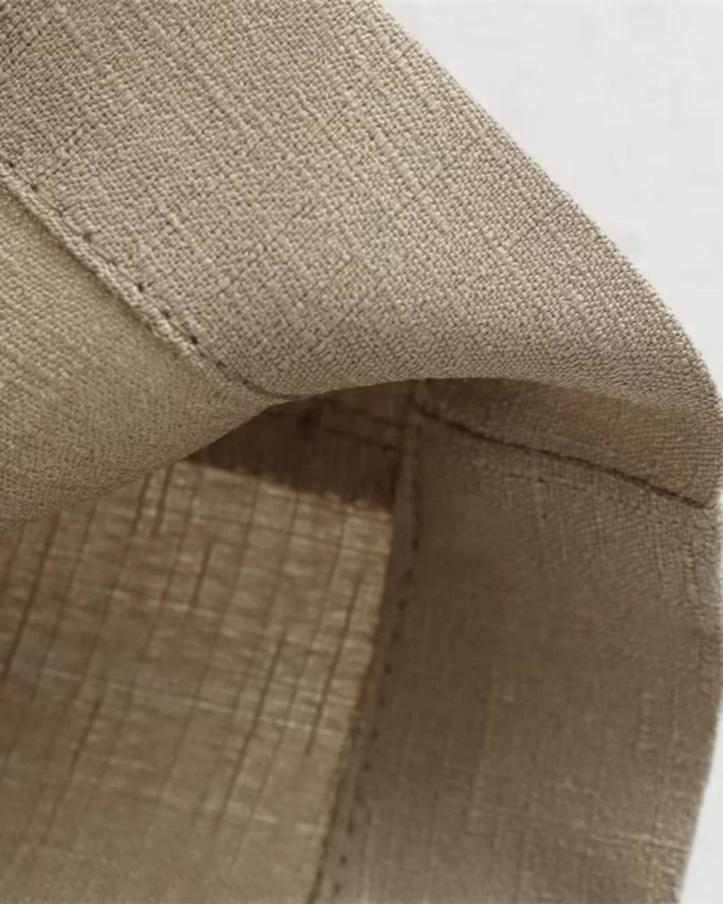 Elegante Linnen Comfortabele Oversized Set voor Dames