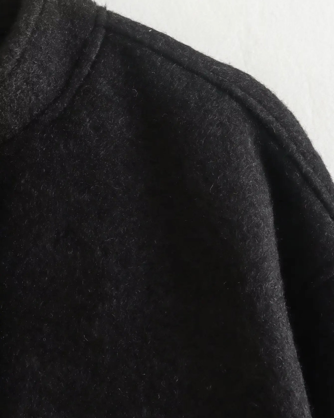 Effen Streetstyle Winterjas met Zakken en Knopen voor Dames