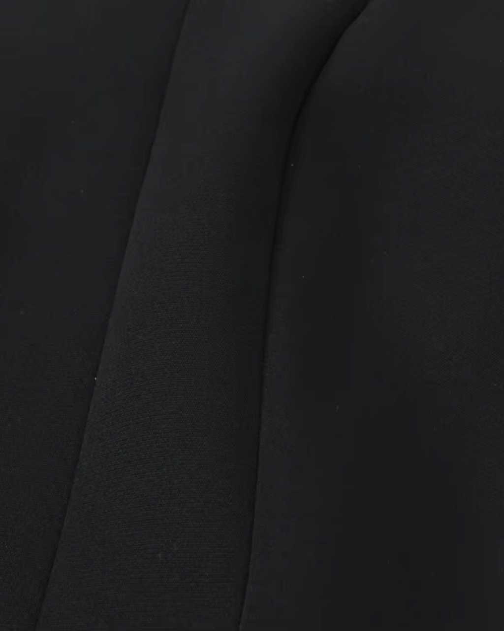 Elegante Zwarte Geplooide Maxi Jurk voor Dames