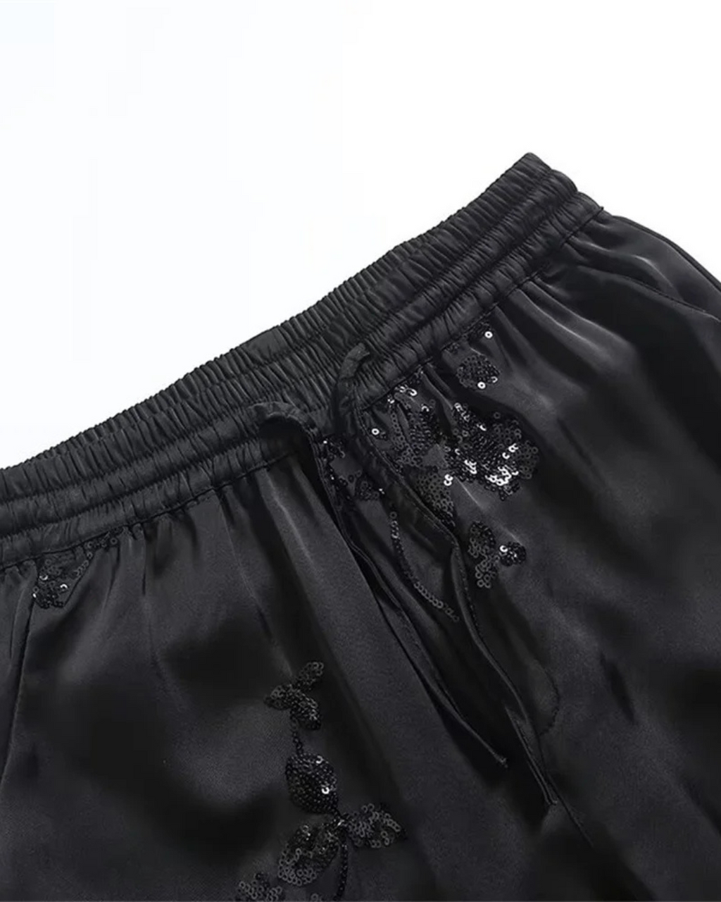 Geborduurde Set met Shirt en Broek met Herfstlook voor Dames