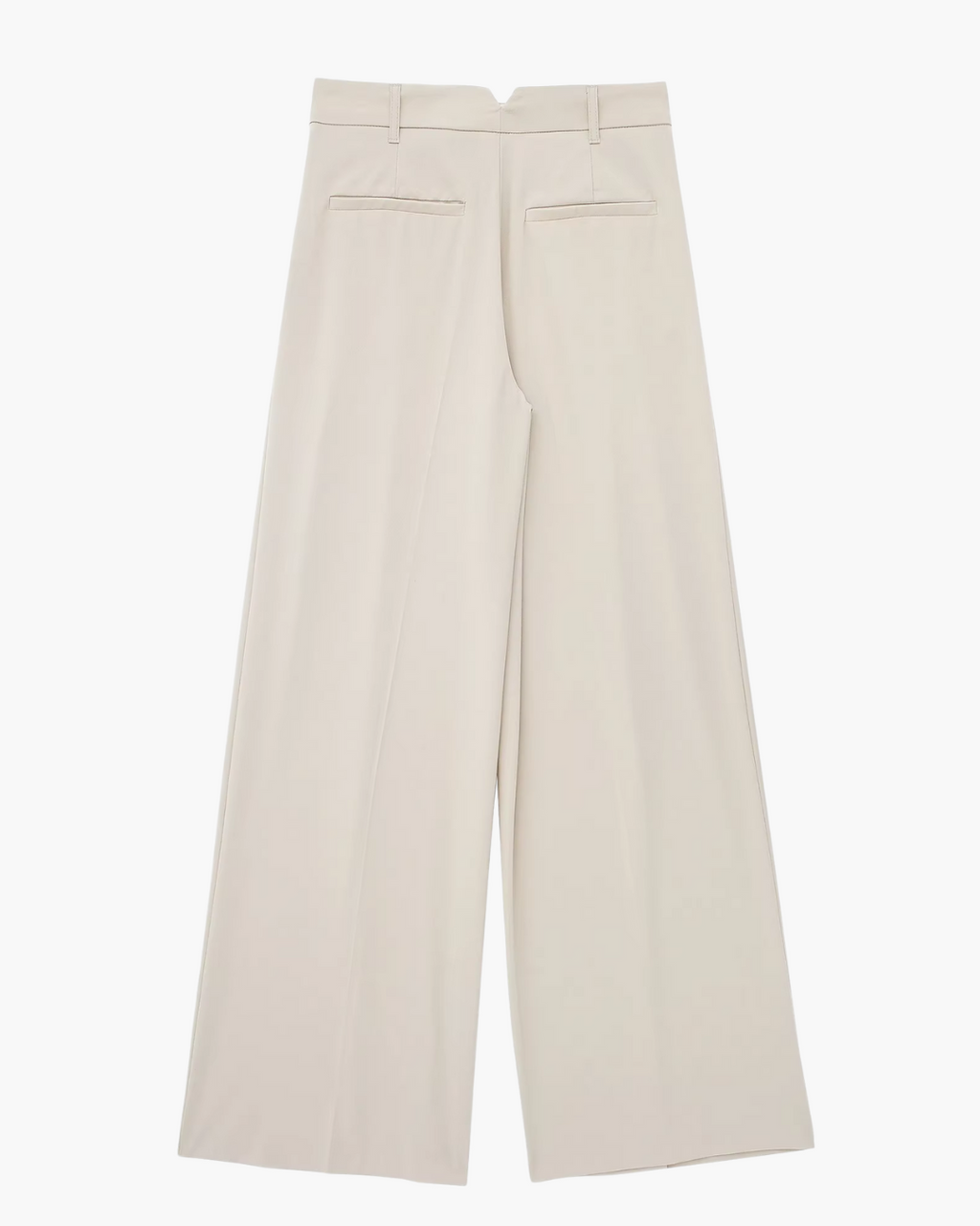 Effen Hoge Taille Pantalon voor Dames