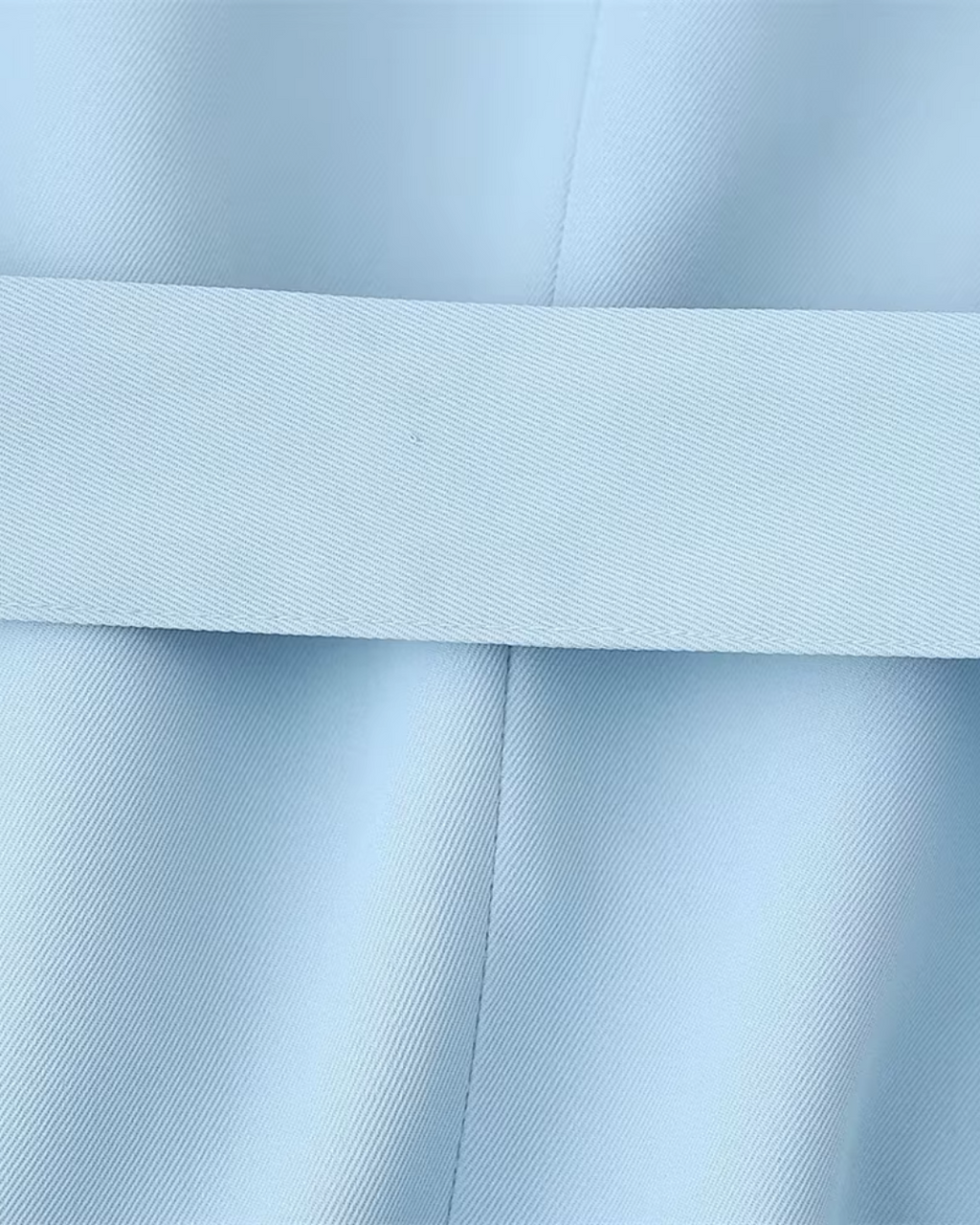 Stijlvol Gerimpeld Pak met Hoge Taille Broek voor Dames