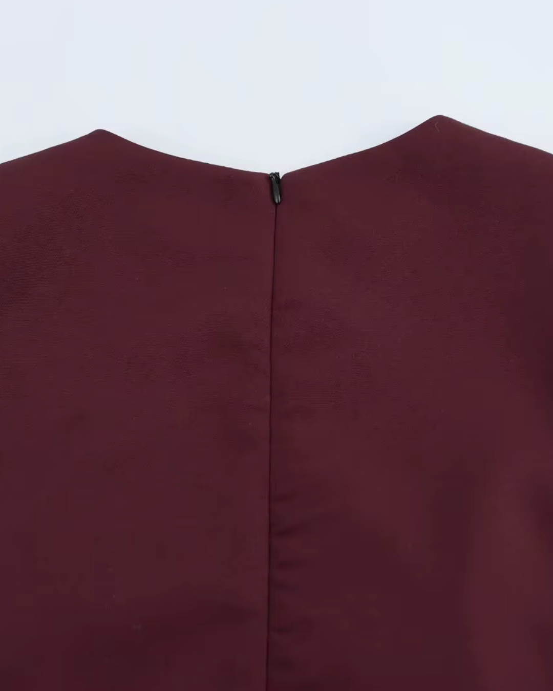 Korte Mouwloze Jurk met Tule Splicing en Ronde Hals voor Dames