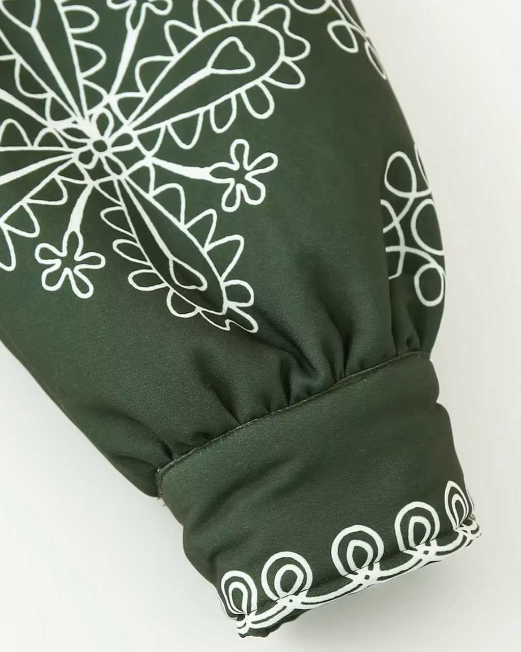 Modieuze Klassieke Katoenen Jas met Stijlvolle Print voor Dames