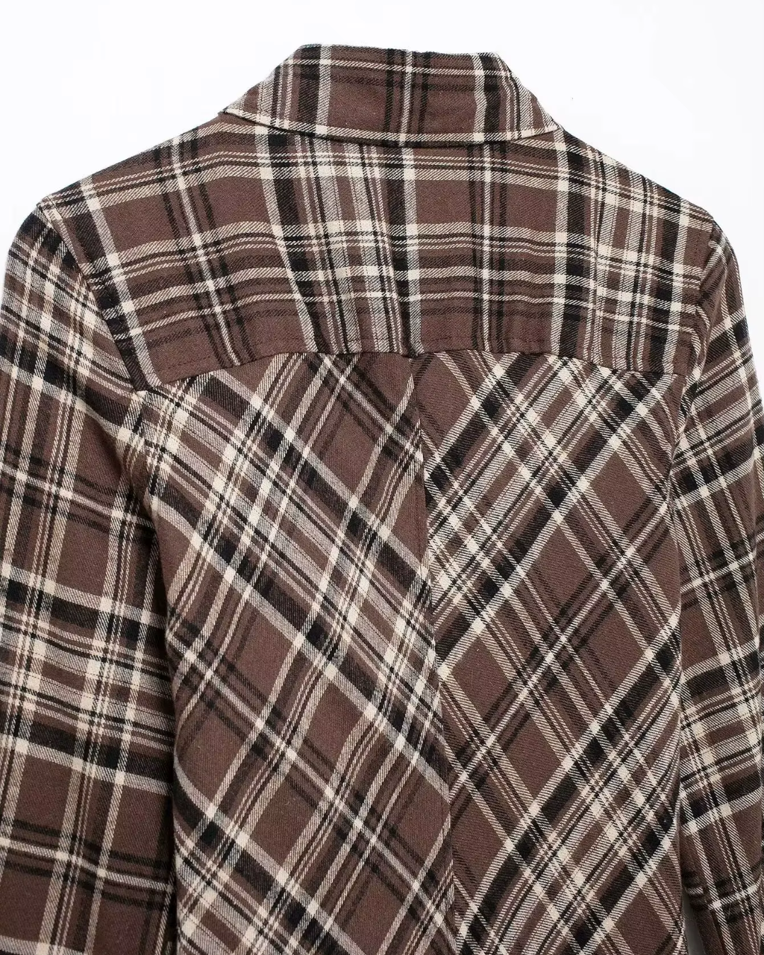 Klassieke Elegante Geruite Midi Jurk voor Dames