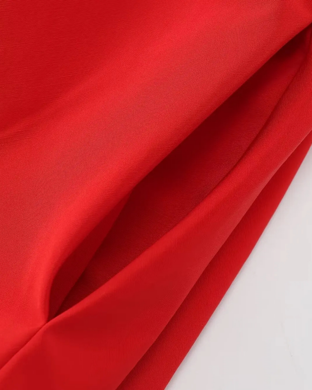 Chique Rood Halter Zomerjurkje voor Dames