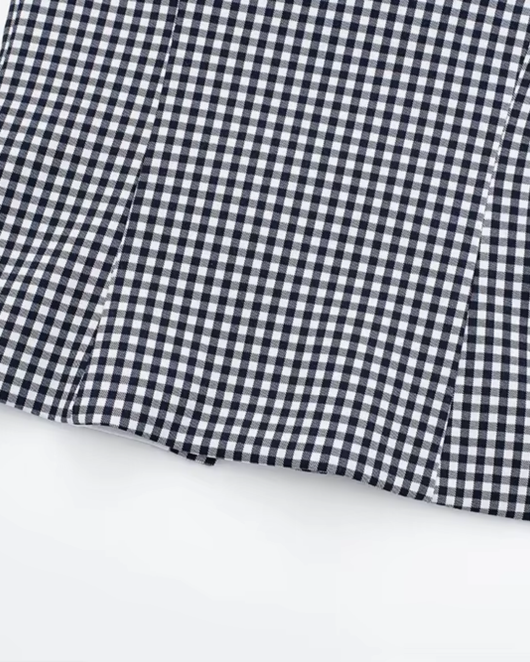 Geruite Camisole Corset Top met Strik voor Dames