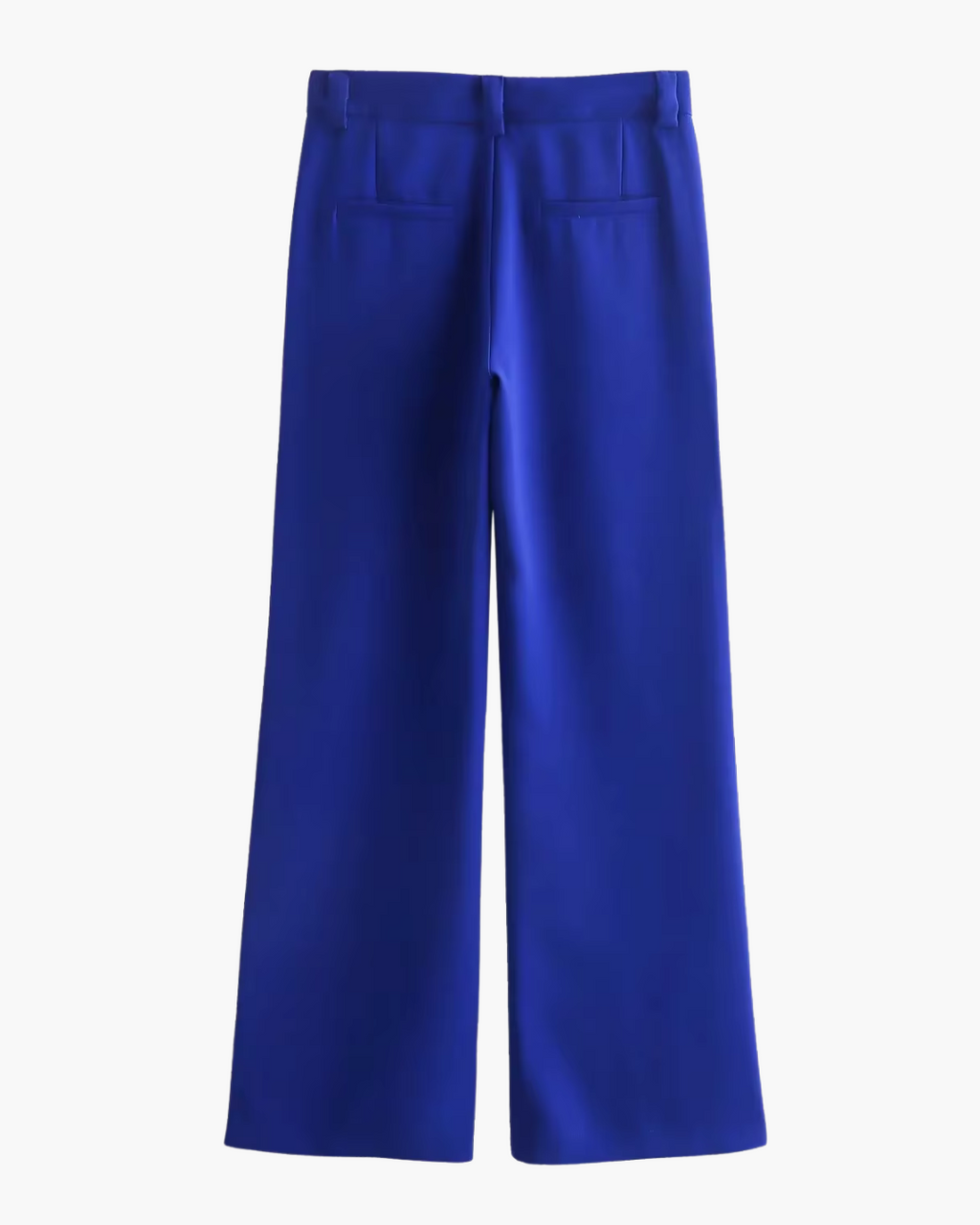 Vintage Damespak met Blazer en Rechte Losse Broek voor Dames