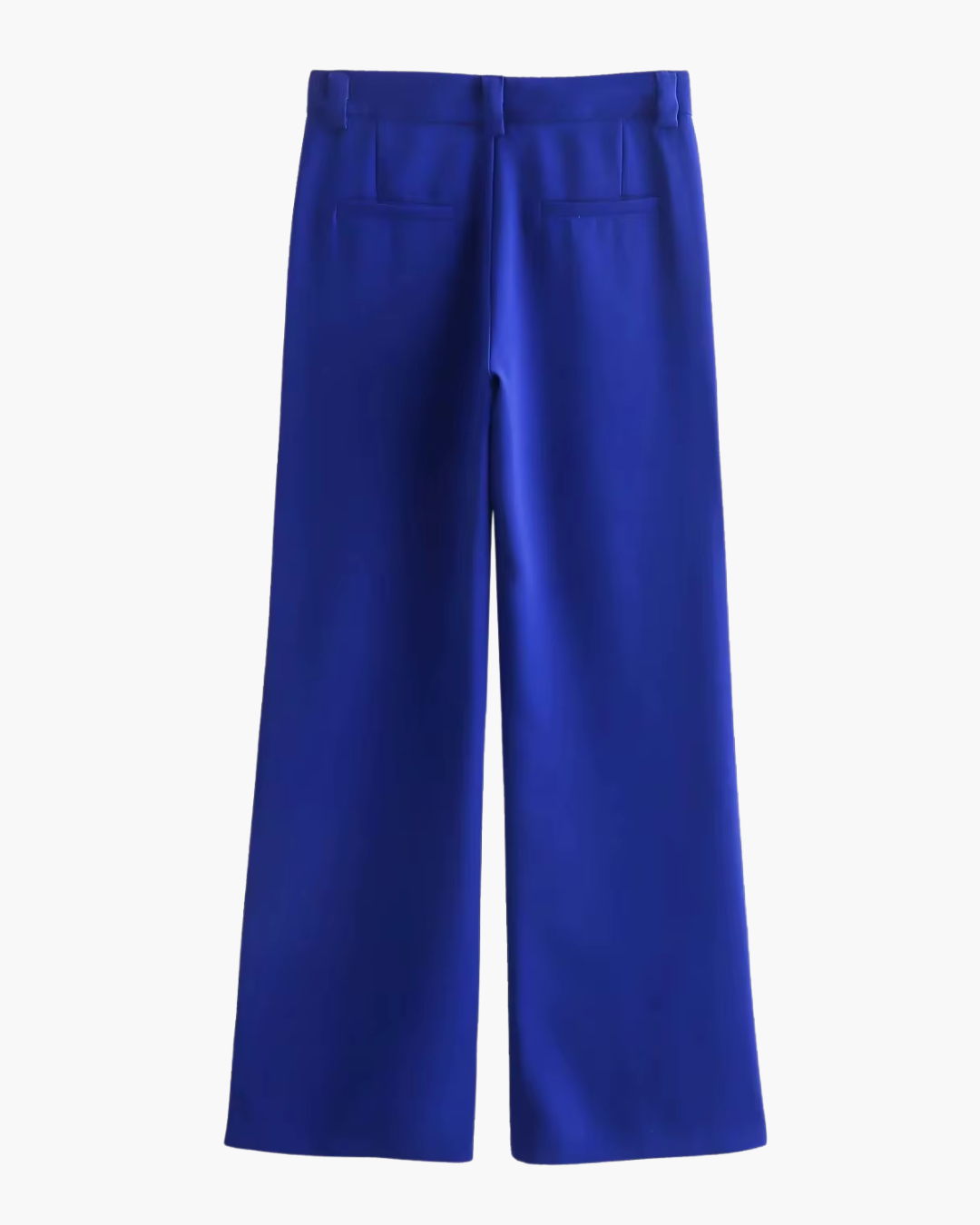 Vintage Damespak met Blazer en Rechte Losse Broek voor Dames