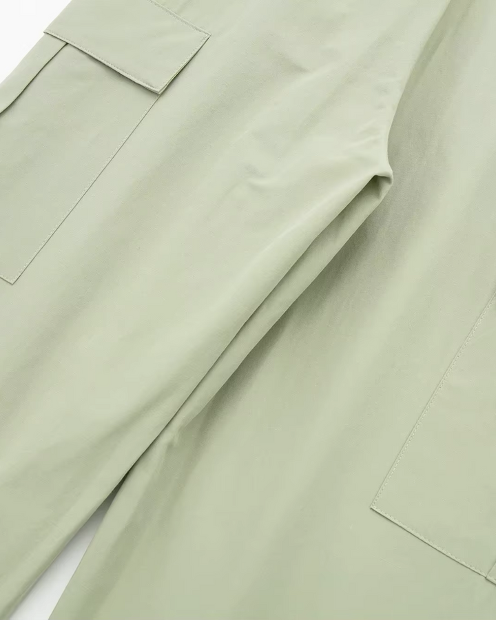 Mouwloze Cargo Jumpsuit met Riem en Zakken voor Dames