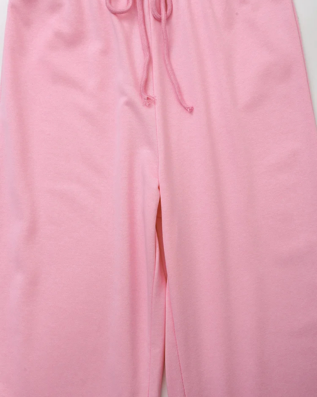 2-Delige Set met O-hals T-shirt en Trekkoord Broek voor Dames