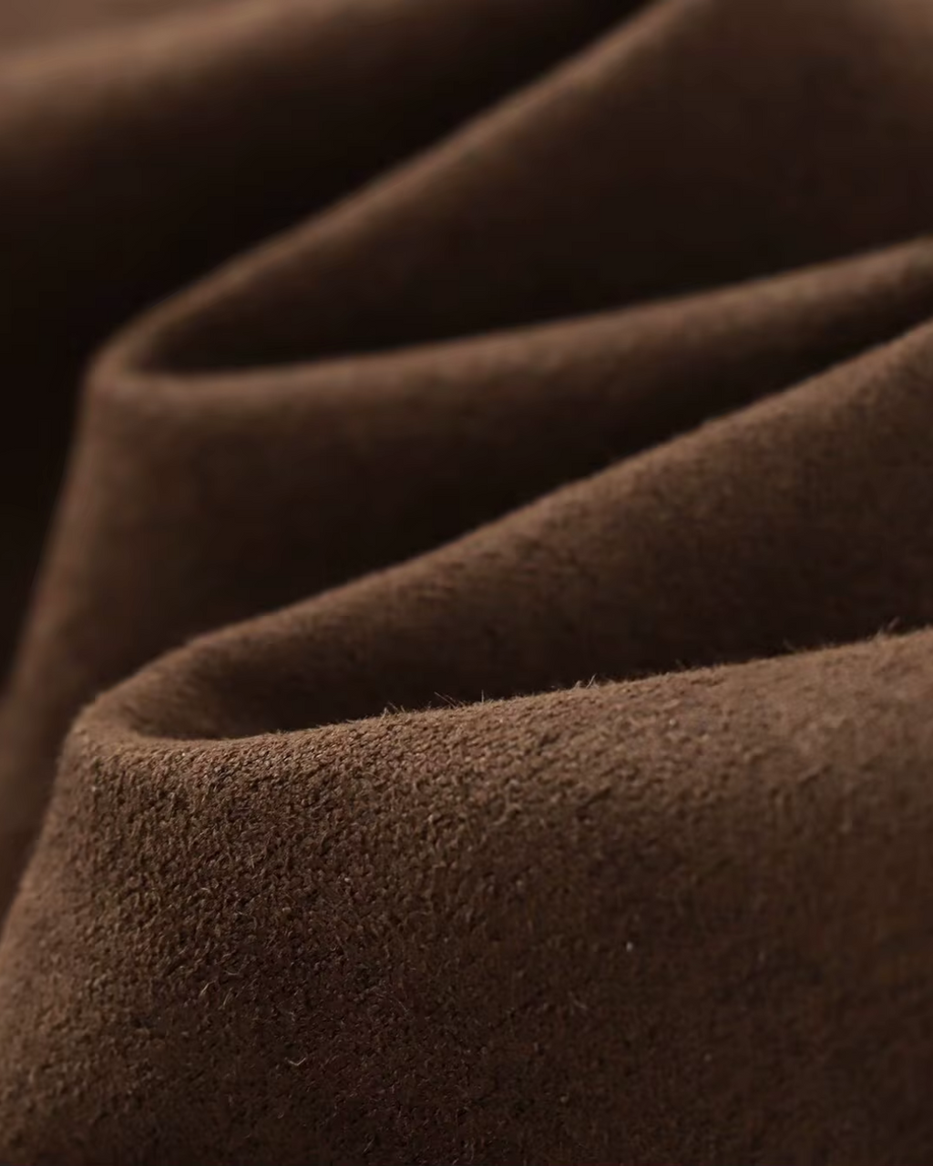 All-Match Old Money Style Bruin Suède Korte Jas voor Dames