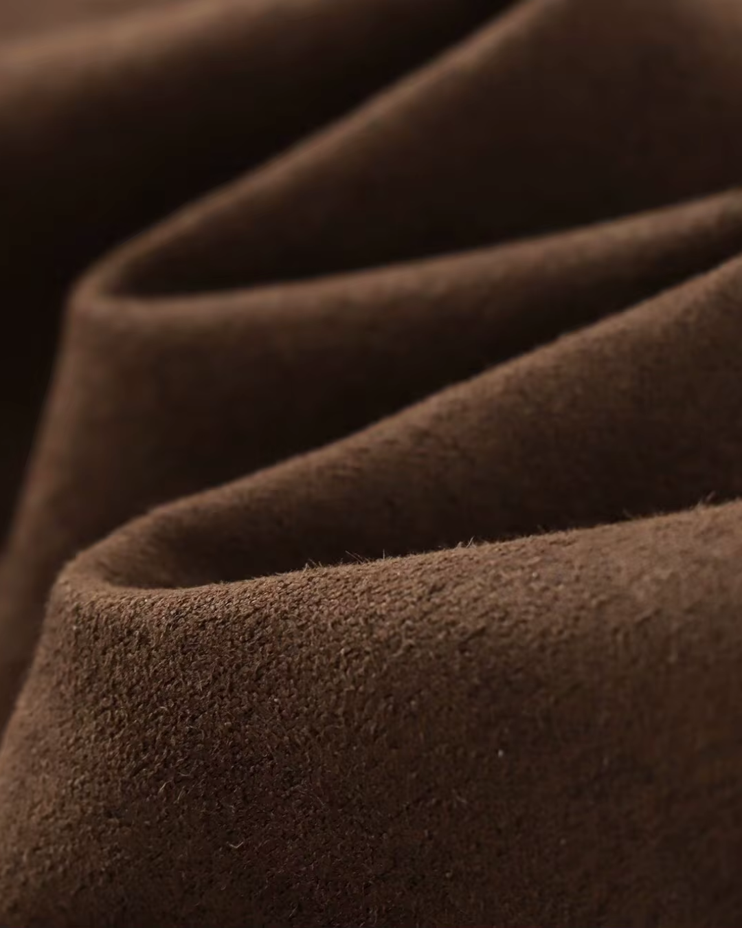 All-Match Old Money Style Bruin Suède Korte Jas voor Dames