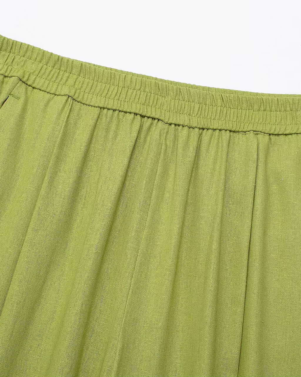 Elegante Tweedelige Set met Wijde Pijpen Broek voor Dames