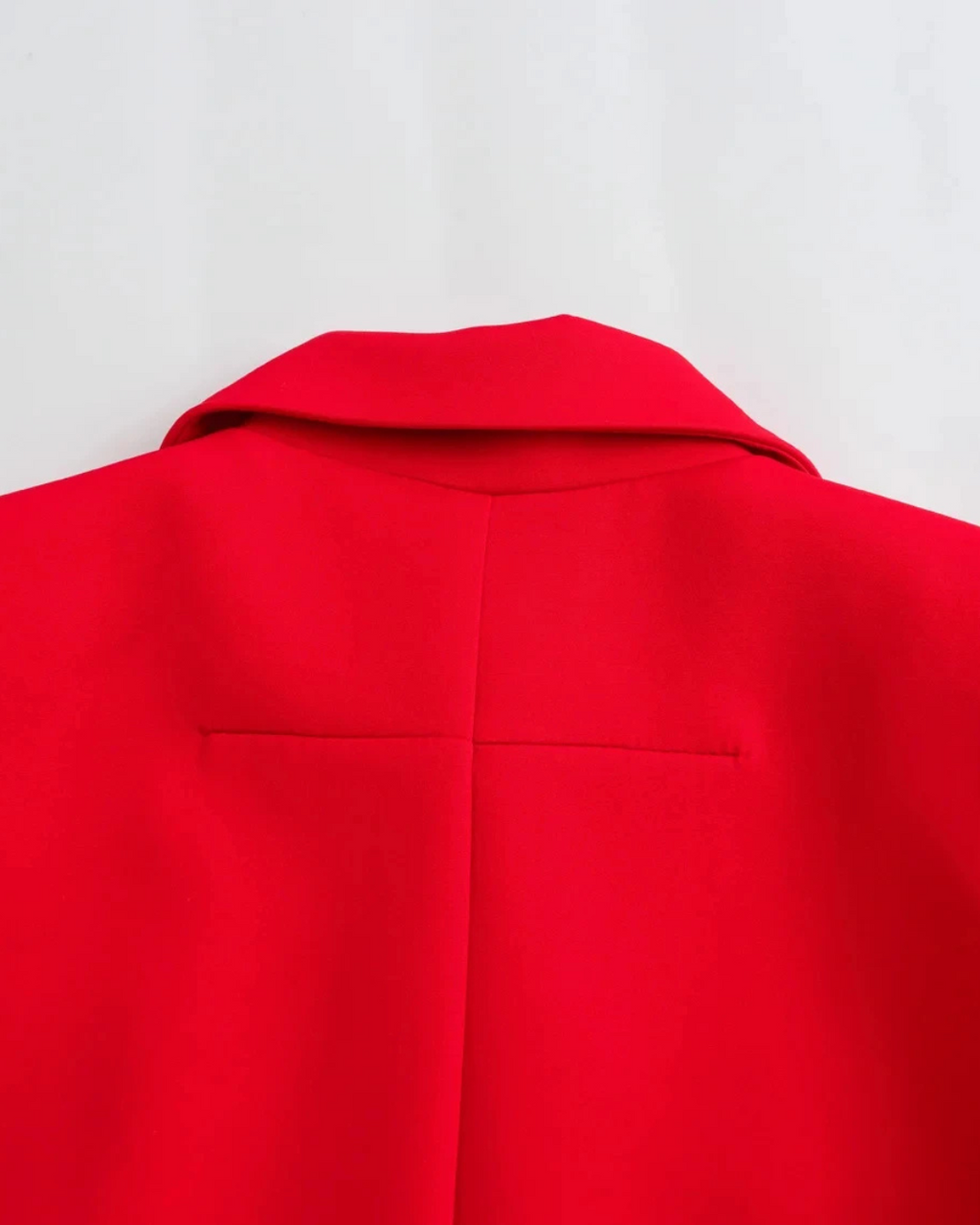 Vintage Cropped Jas met Reverskraag en Klepzakken voor Dames