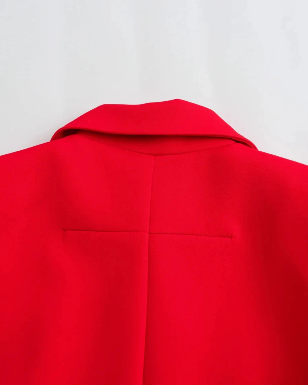 Vintage Cropped Jas met Reverskraag en Klepzakken voor Dames