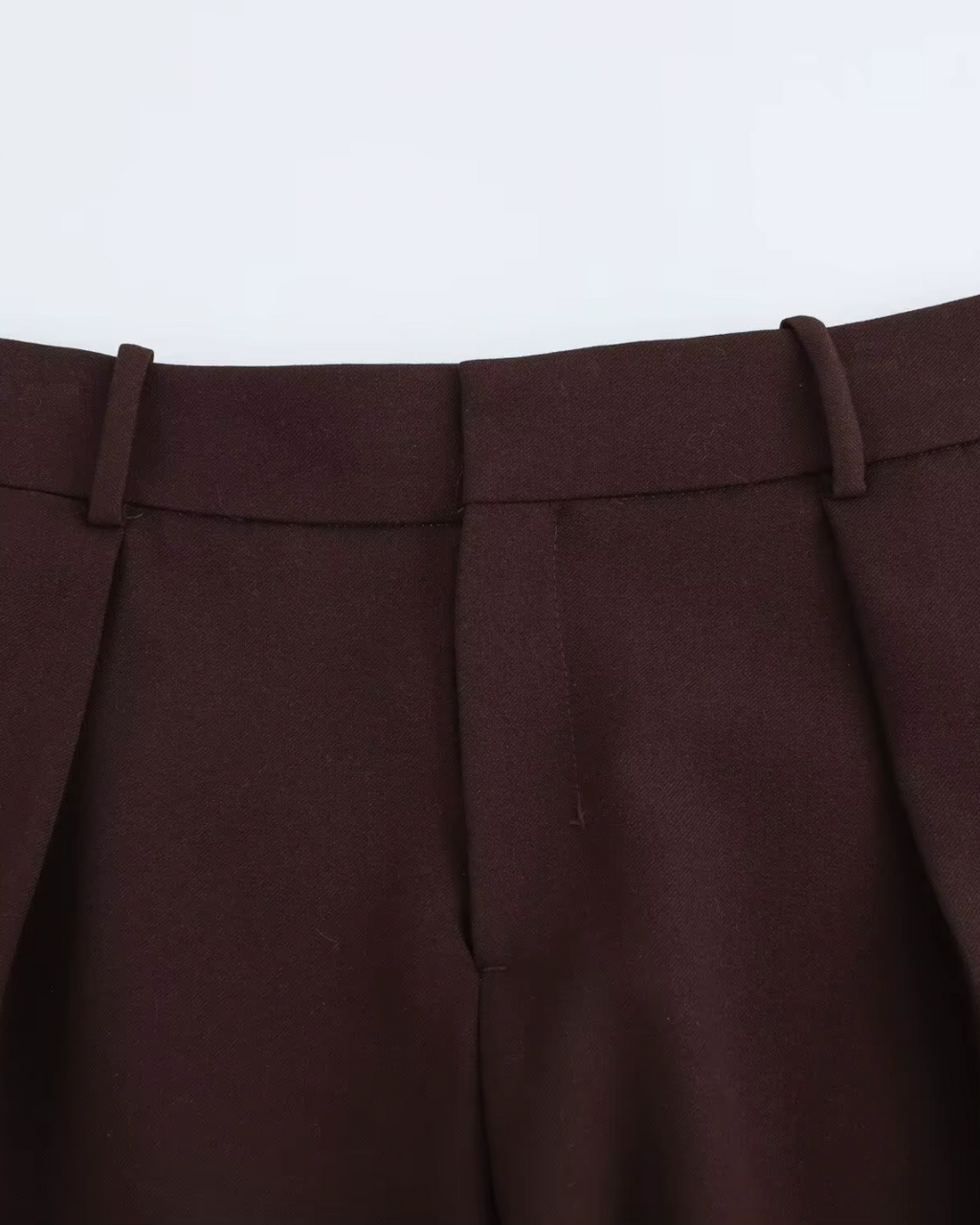 Elegante Bruine Blazer en Broek Set voor Dames