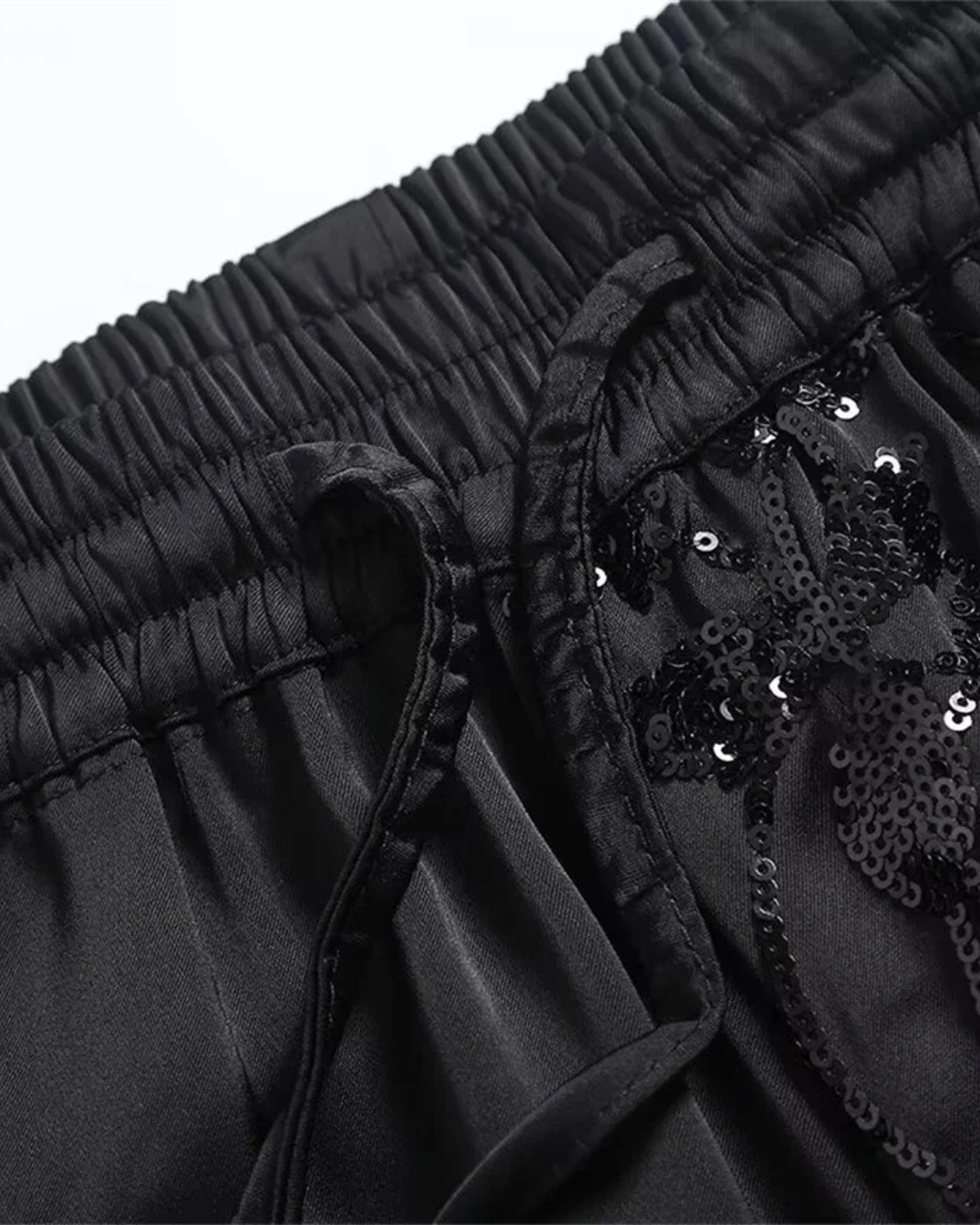 Geborduurde Set met Shirt en Broek met Herfstlook voor Dames