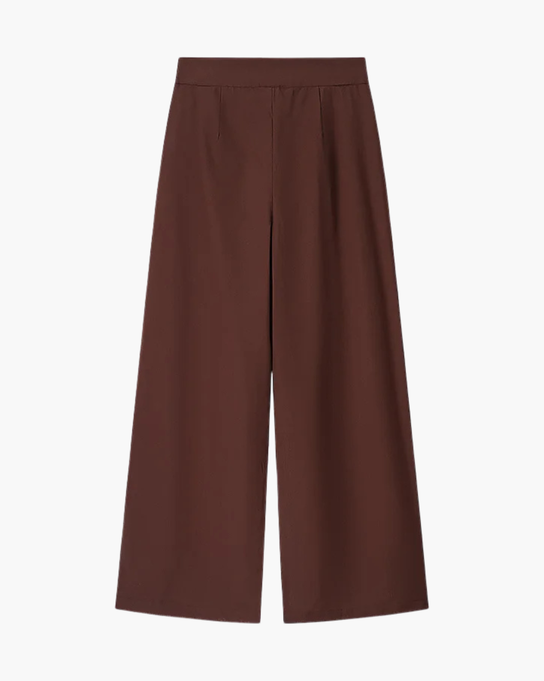 Dames Set met V-hals Blouse en Hoge Taille Broek