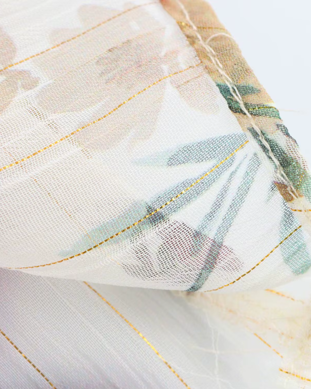 Vintage Bloemenprint Blouse met Flare Mouw voor Dames