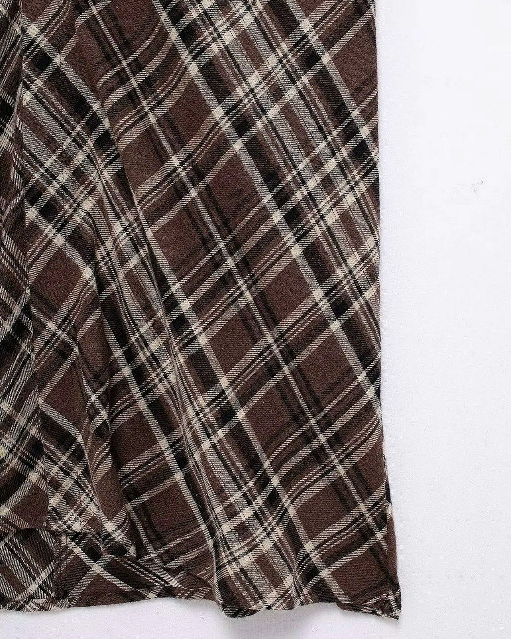 Klassieke Elegante Geruite Midi Jurk voor Dames