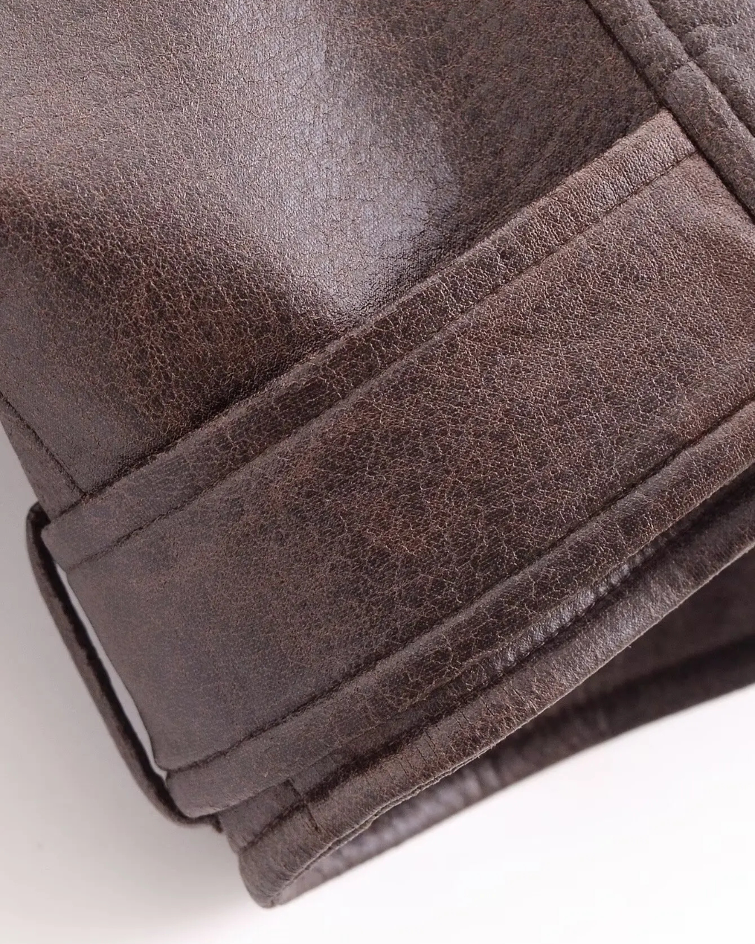 Cropped Kunstleren Jas met Riem en Ritsvakken voor Dames