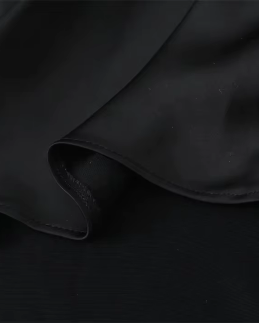 Satijnen Lange Zwarte Jurk met Spaghetti Bandjes voor Dames