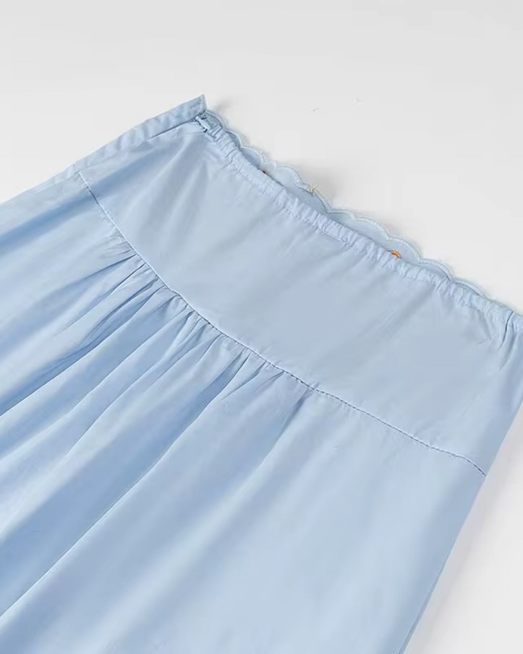 Elegante Korte Top En Rok Geborduurde Set voor Dames