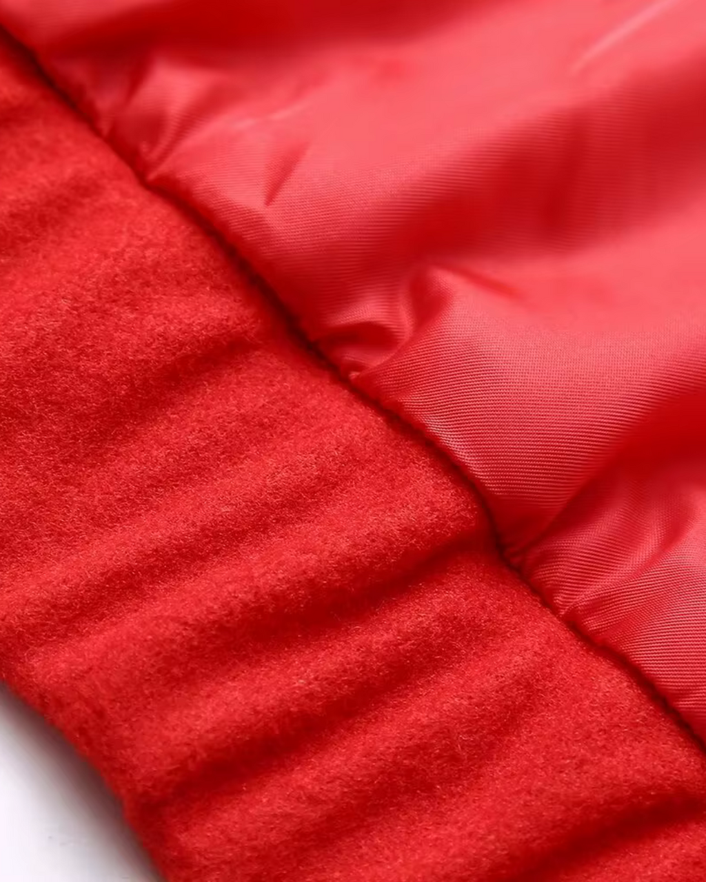 Casual Rood Jasje met O-hals en Knoopjes voor Dames