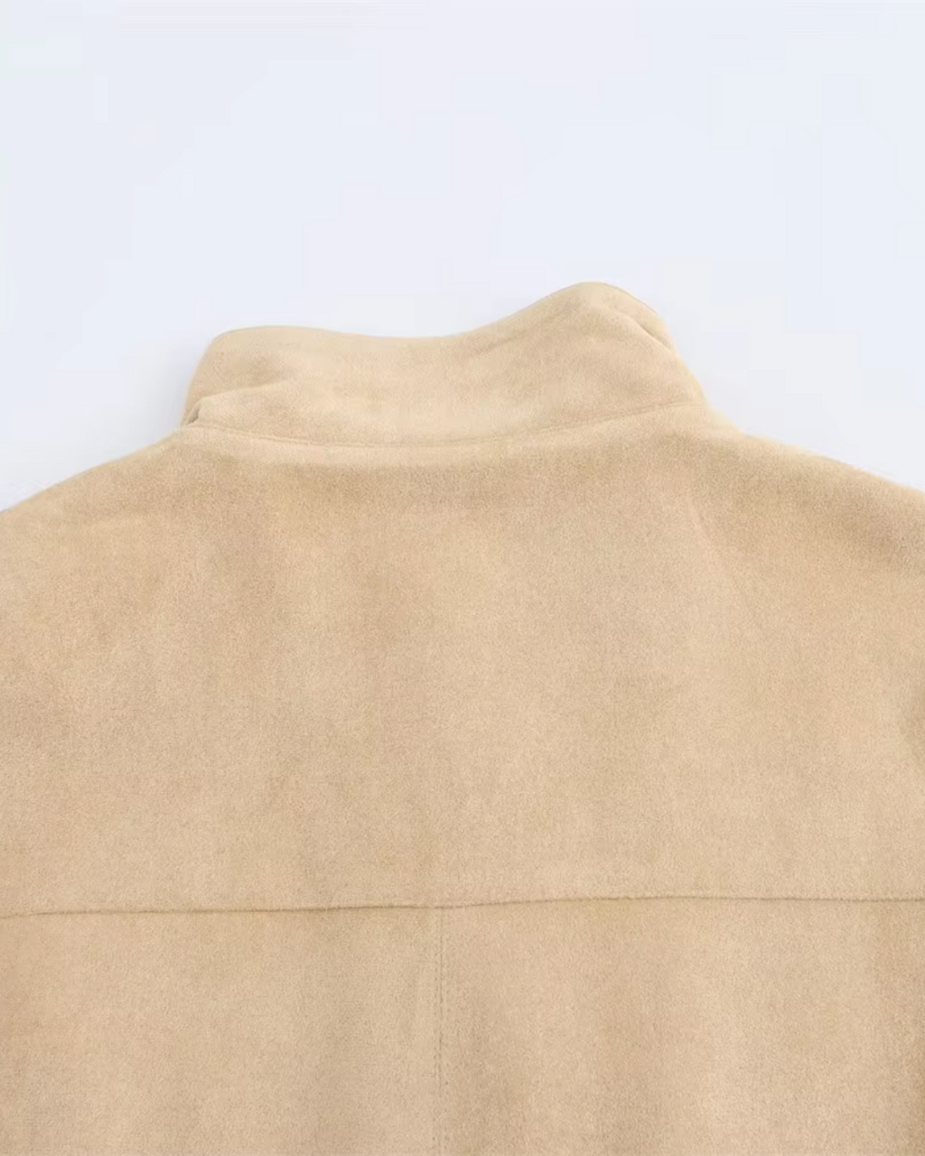 Damesjas met Hoge Kraag en Rits voor Dames