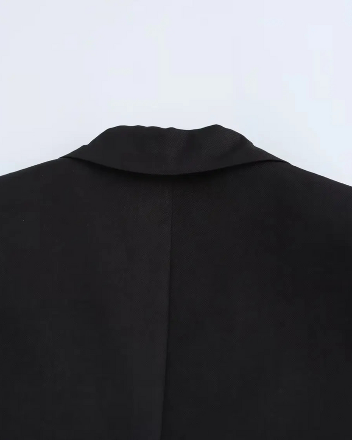 Colbert met Asymmetrisch Design en Vetersluiting voor Dames