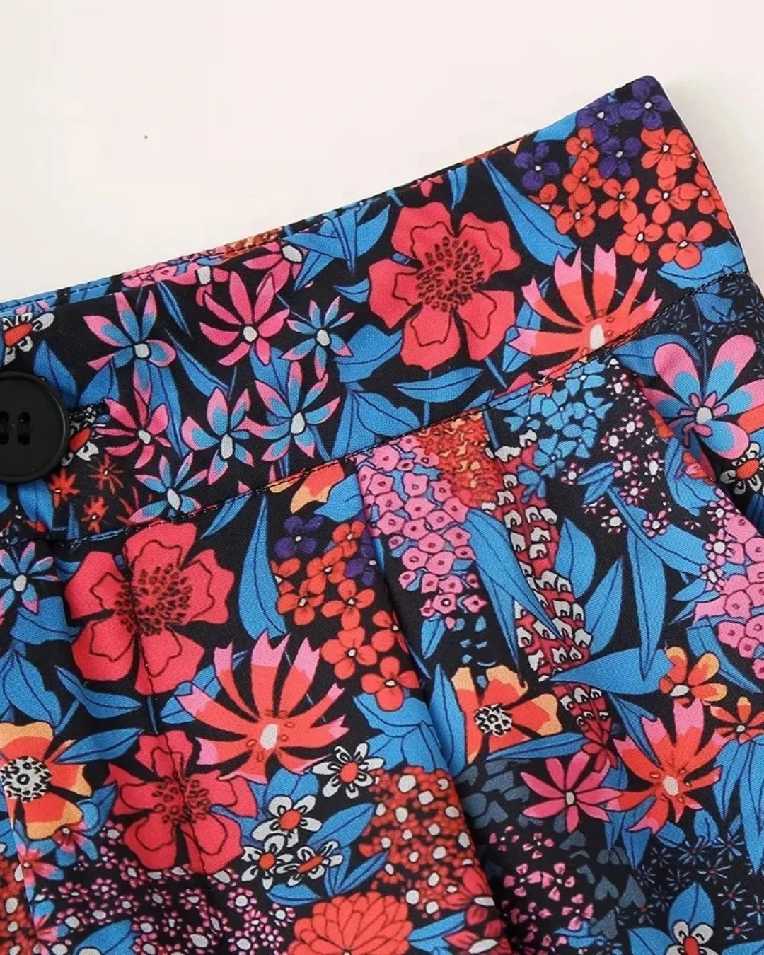 Bohemian Set met Top met Strik en Hoge Taille Broek voor Dames