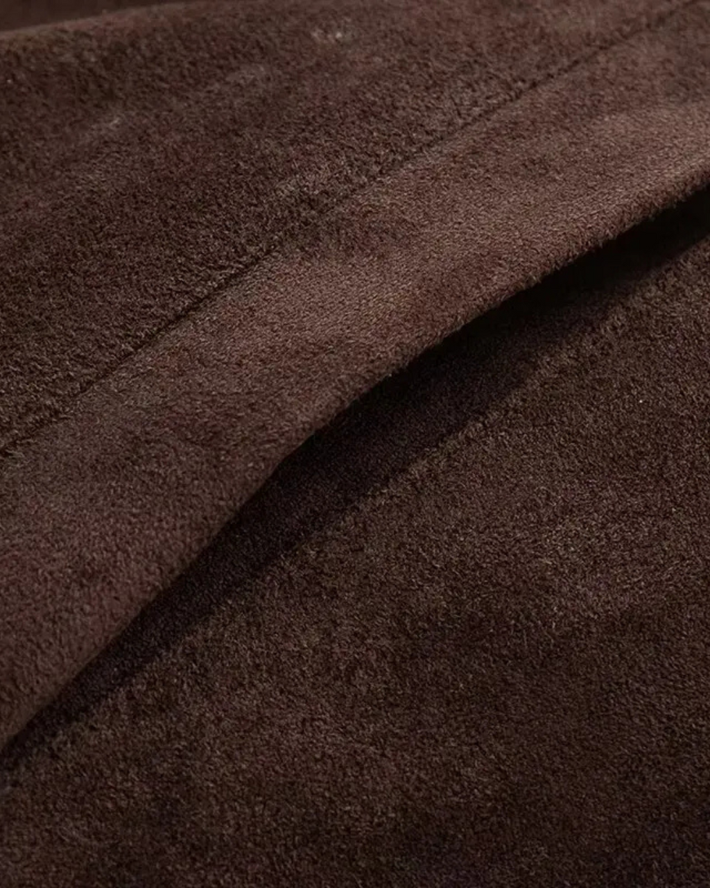 Korte Damesjas – Effen O-hals Jas met Knopen & Zijzakken