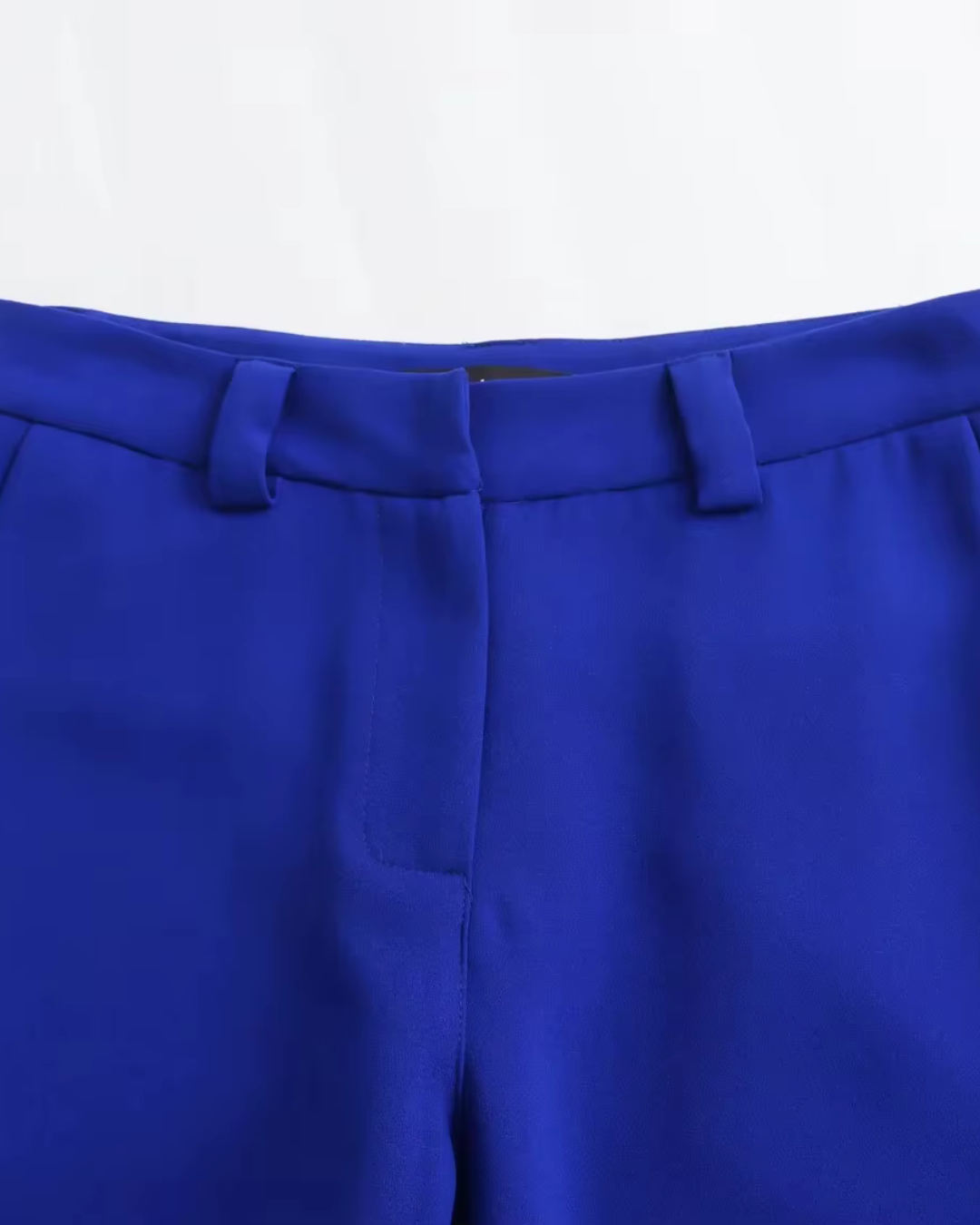 Vintage Damespak met Blazer en Rechte Losse Broek voor Dames