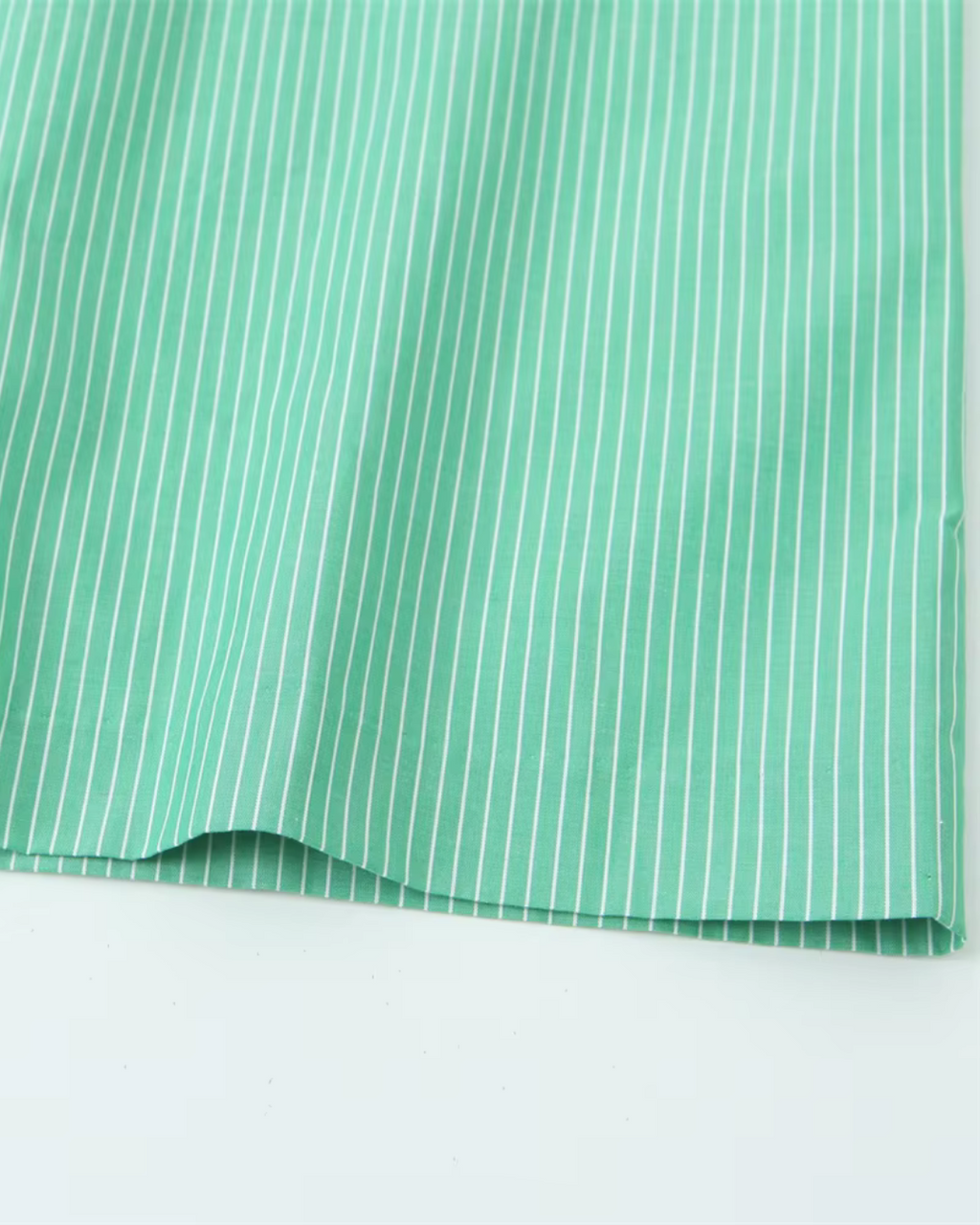 Gestreepte Poplin Shirt en Broek Set voor Dames