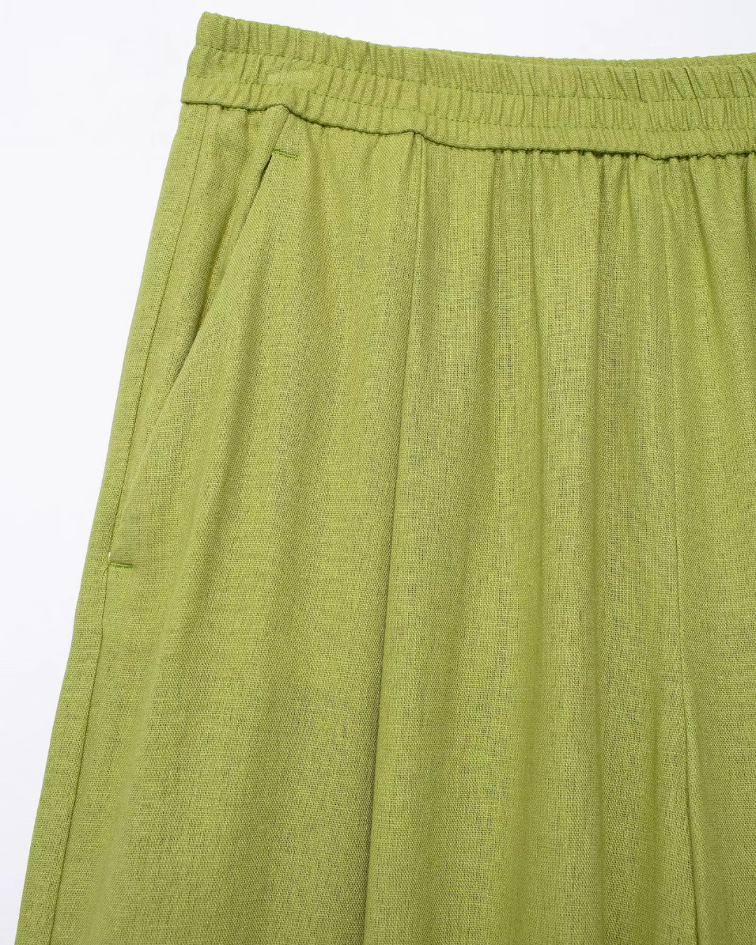 Elegante Tweedelige Set met Wijde Pijpen Broek voor Dames