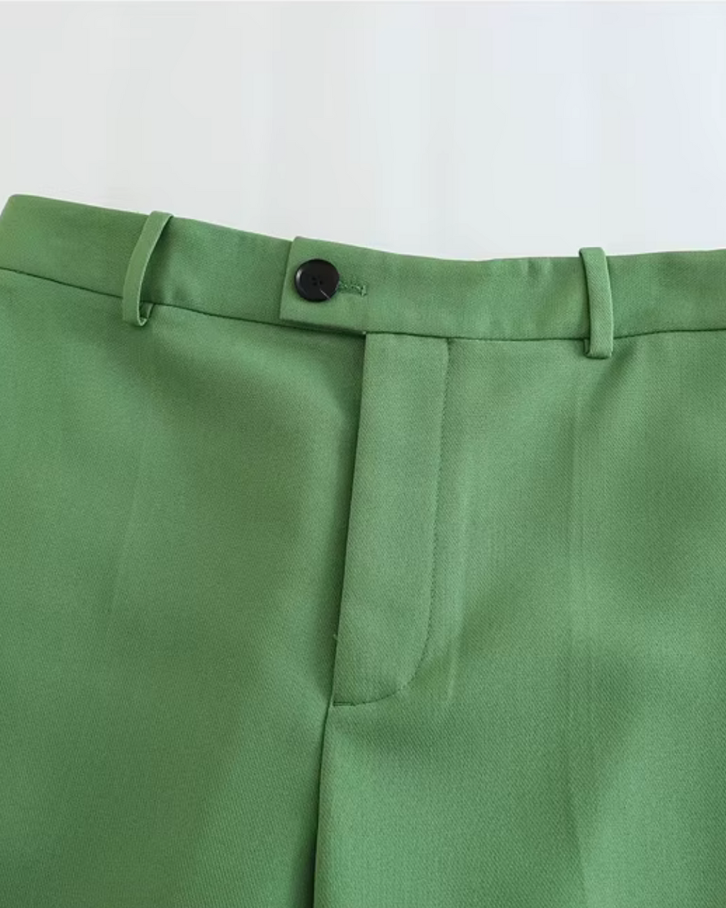 Lente Groene Zomer Blazer en Broek Set voor Dames