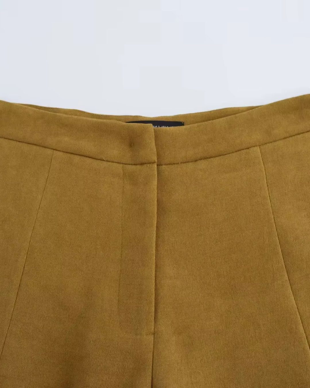 Vintage Chic Bruine Blazer en Broek Set voor Dames