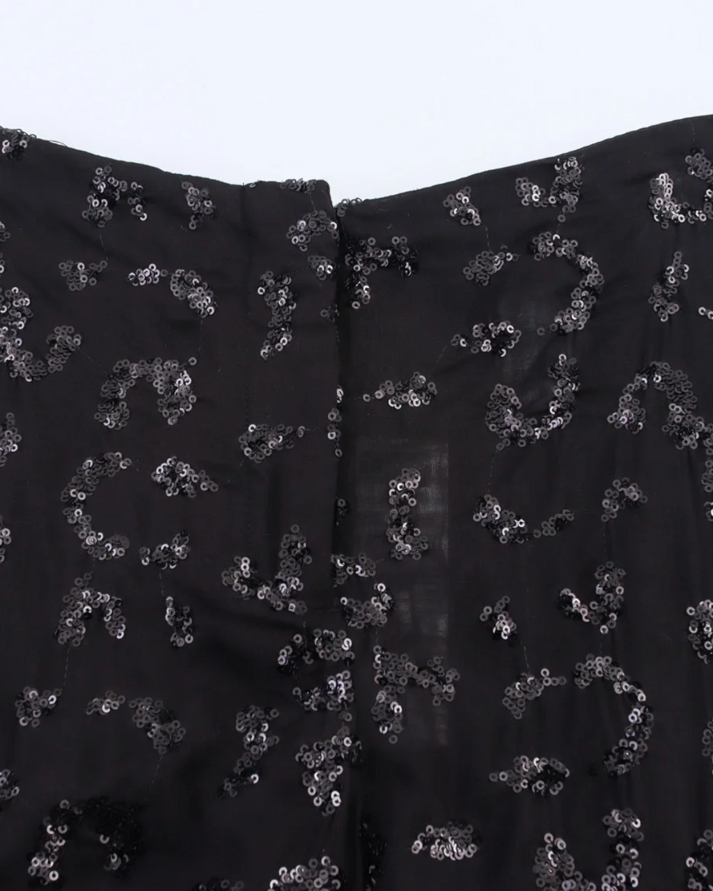 Chique Set met Pailletten Top en Wijde Broek voor Dames