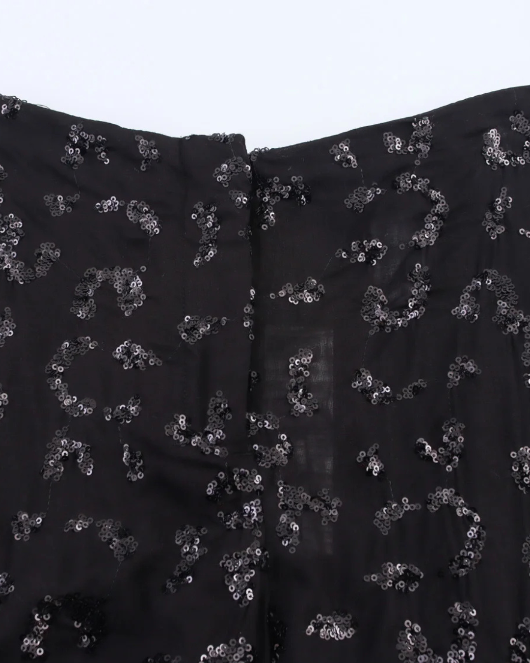 Chique Set met Pailletten Top en Wijde Broek voor Dames