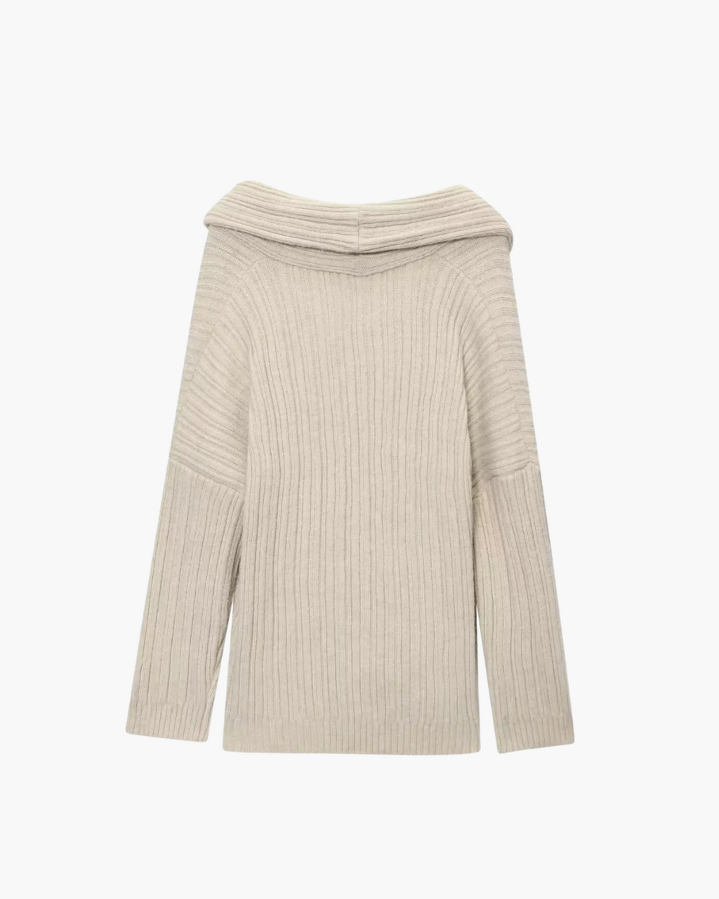 One-Shoulder Gebreide Trui met Losse Pasvorm voor Dames