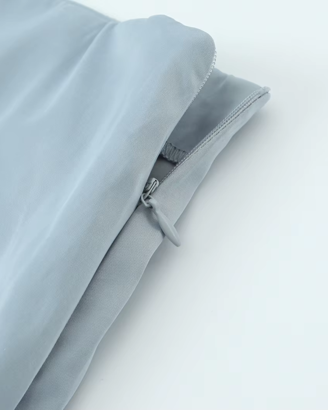 Elegante Tweedelige Set met Strik Top en Wijde Pijpen Broek