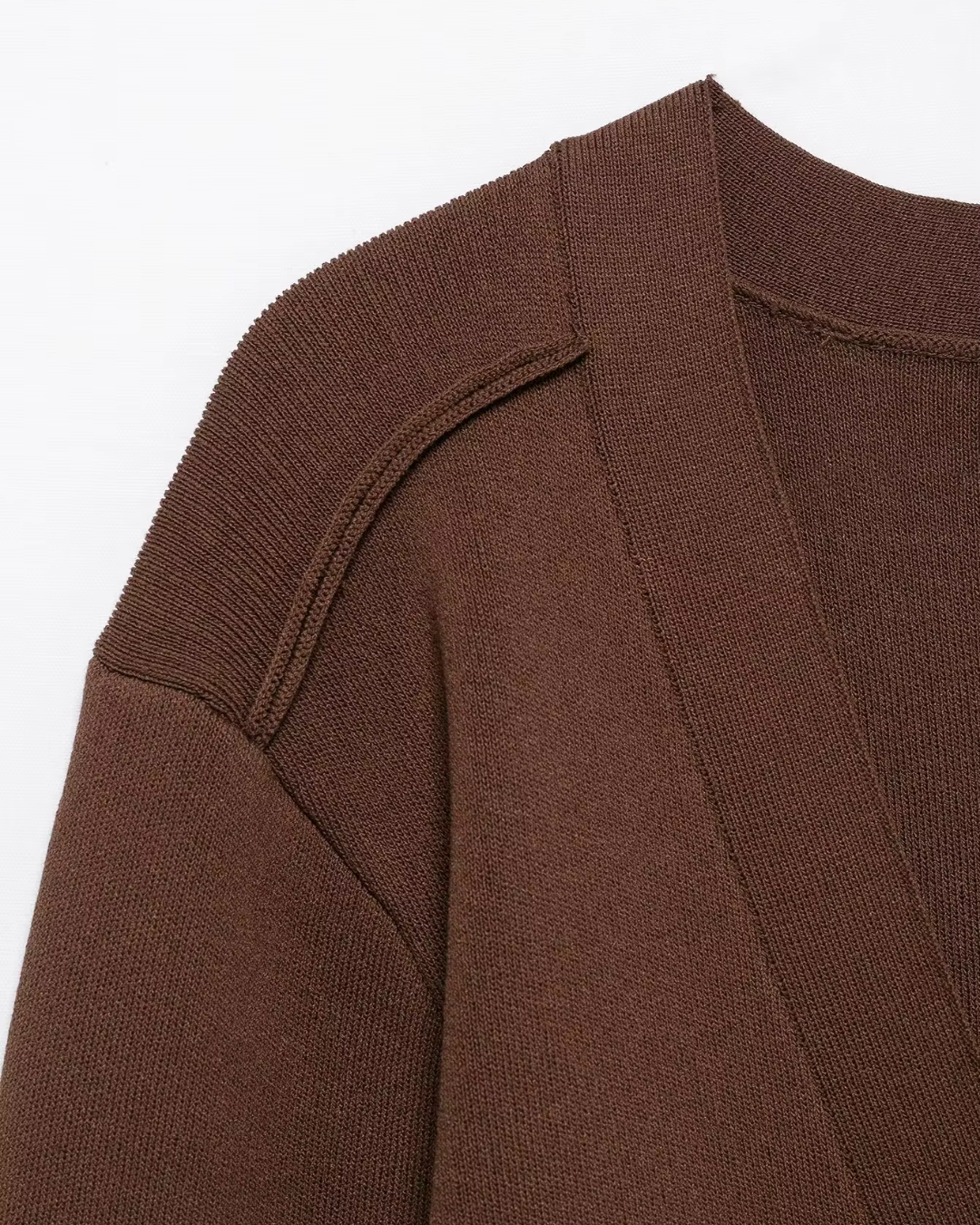 Casual Chique Vest met V-hals en Lange Mouwen voor Dames